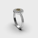 White Gold Diamond Ring 242081121 from the manufacturer of jewelry LUNET JEWELERY at the price of $1 935 UAH: 3