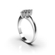 White Gold Diamonds Ring 22651521 from the manufacturer of jewelry LUNET JEWELERY at the price of $1 278 UAH: 3