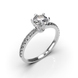 White Gold Diamond Ring 220311121 from the manufacturer of jewelry LUNET JEWELERY at the price of $3 107 UAH: 10