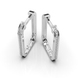 White Gold Diamond Earrings 319651121 from the manufacturer of jewelry LUNET JEWELERY at the price of $713 UAH: 12