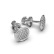 White Gold Diamond Earrings 318491121 from the manufacturer of jewelry LUNET JEWELERY at the price of $540 UAH: 10