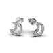 White Gold Diamond Earrings 312981121 from the manufacturer of jewelry LUNET JEWELERY at the price of $870 UAH: 5