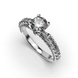 White Gold Diamond Ring 221971121 from the manufacturer of jewelry LUNET JEWELERY at the price of $5 033 UAH: 6