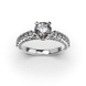 White Gold Diamond Ring 221971121 from the manufacturer of jewelry LUNET JEWELERY at the price of $5 033 UAH: 7