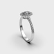 White Gold Diamond Ring 242881121 from the manufacturer of jewelry LUNET JEWELERY at the price of $1 685 UAH: 3