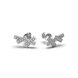 White Gold Diamond Earring 341231121 from the manufacturer of jewelry LUNET JEWELERY at the price of $680 UAH: 2
