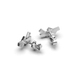 White Gold Diamond Earring 341231121 from the manufacturer of jewelry LUNET JEWELERY at the price of $680 UAH: 3