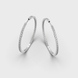 White Gold Diamond Earrings 313231121 from the manufacturer of jewelry LUNET JEWELERY at the price of $3 635 UAH: 8