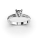 White Gold Diamond Ring 224871121 from the manufacturer of jewelry LUNET JEWELERY at the price of $1 436 UAH: 5