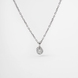 White Gold Diamond Necklace 718891121
