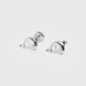 White Gold Diamond "Dolphin" Earrings 311391121 from the manufacturer of jewelry LUNET JEWELERY at the price of $199 UAH: 1