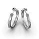 White Gold Earrings 330691100 from the manufacturer of jewelry LUNET JEWELERY at the price of $573 UAH: 6