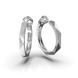 White Gold Earrings 330691100 from the manufacturer of jewelry LUNET JEWELERY at the price of $573 UAH: 2