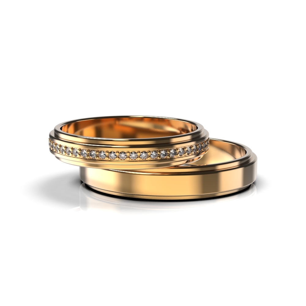 Red Gold Wedding Ring 213832400