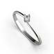 White Gold Diamond Ring 22701521 from the manufacturer of jewelry LUNET JEWELERY at the price of  UAH: 1