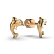 Red Gold Diamond "Dolphin" Earrings 311402421 from the manufacturer of jewelry LUNET JEWELERY at the price of $246 UAH: 5