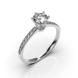 White Gold Diamond Ring 225401121 from the manufacturer of jewelry LUNET JEWELERY at the price of $2 169 UAH: 12