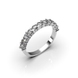 White Gold Diamond Wedding Ring 221101121 from the manufacturer of jewelry LUNET JEWELERY at the price of $1 196 UAH: 8