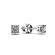 White Gold Diamond Earrings 314771121 from the manufacturer of jewelry LUNET JEWELERY at the price of $902 UAH: 1