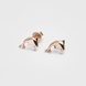 Red Gold Diamond "Dolphin" Earrings 311402421 from the manufacturer of jewelry LUNET JEWELERY at the price of $246 UAH: 1
