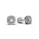 Transformer earrings white gold diamond 330721121 from the manufacturer of jewelry LUNET JEWELERY at the price of  UAH: 6