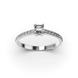 White Gold Diamond Ring 225761121 from the manufacturer of jewelry LUNET JEWELERY at the price of $862 UAH: 10