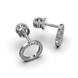 White Gold Diamond Earrings 323311121 from the manufacturer of jewelry LUNET JEWELERY at the price of $456 UAH: 14