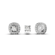 Transformer earrings white gold diamond 330721121 from the manufacturer of jewelry LUNET JEWELERY at the price of  UAH: 7