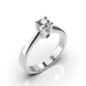 White Gold Diamond Ring 220261121 from the manufacturer of jewelry LUNET JEWELERY at the price of $1 084 UAH: 8