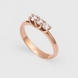 Red Gold Diamonds Ring 23852421 from the manufacturer of jewelry LUNET JEWELERY at the price of $1 475 UAH: 2