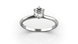 White Gold Diamond Ring 24141121 from the manufacturer of jewelry LUNET JEWELERY at the price of  UAH: 8