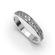 White Gold Diamond Ring 226491121 from the manufacturer of jewelry LUNET JEWELERY at the price of $977 UAH: 4