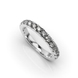 White Gold Diamonds Wedding Ring 27231121 from the manufacturer of jewelry LUNET JEWELERY at the price of $968 UAH: 15