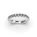 White Gold Diamonds Wedding Ring 27231121 from the manufacturer of jewelry LUNET JEWELERY at the price of $968 UAH: 17