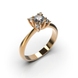 Red Gold Diamonds Ring 23392421