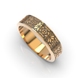 Red Gold Wedding Ring 214152400 from the manufacturer of jewelry LUNET JEWELERY at the price of  UAH: 1