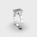White Gold Diamond Ring 240051121 from the manufacturer of jewelry LUNET JEWELERY at the price of $1 630 UAH: 3