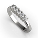 White Gold Diamonds Ring 22561521 from the manufacturer of jewelry LUNET JEWELERY at the price of $1 278 UAH: 1