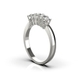 White Gold Diamonds Ring 22561521 from the manufacturer of jewelry LUNET JEWELERY at the price of $1 278 UAH: 3