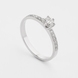 White Gold Diamonds Ring 28791121 from the manufacturer of jewelry LUNET JEWELERY at the price of $1 195 UAH: 1