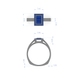 Перстень з білого золота, з діамантами 240051121 від виробника ювелірних прикрас LUNET JEWELLERY по ціні 65 526 грн грн: 5