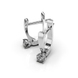 White Gold Diamond Earrings 313541121 from the manufacturer of jewelry LUNET JEWELERY at the price of $991 UAH: 9