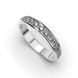 White Gold Diamond Ring 226401121 from the manufacturer of jewelry LUNET JEWELERY at the price of  UAH: 1