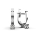White Gold Diamond Earrings 313541121 from the manufacturer of jewelry LUNET JEWELERY at the price of $991 UAH: 5
