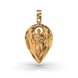 Red Gold Pendant "Archangel Michael" without Stones 115332400