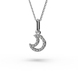 Gold Moon Diamond Pendant 132801121 from the manufacturer of jewelry LUNET JEWELERY at the price of $197 UAH: 1