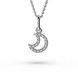 Gold Moon Diamond Pendant 132801121 from the manufacturer of jewelry LUNET JEWELERY at the price of $197 UAH: 2