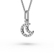 Gold Moon Diamond Pendant 132801121 from the manufacturer of jewelry LUNET JEWELERY at the price of $197 UAH: 6