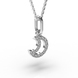 Gold Moon Diamond Pendant 132801121 from the manufacturer of jewelry LUNET JEWELERY at the price of $197 UAH: 3