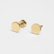 Yellow Gold Earrings without Stones 317623100 from the manufacturer of jewelry LUNET JEWELERY at the price of $127 UAH: 1